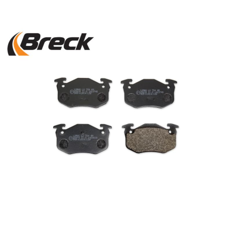 Jeu de 4 plaquettes de frein arrière BRECK 20973 00 704 00 - Visuel 2