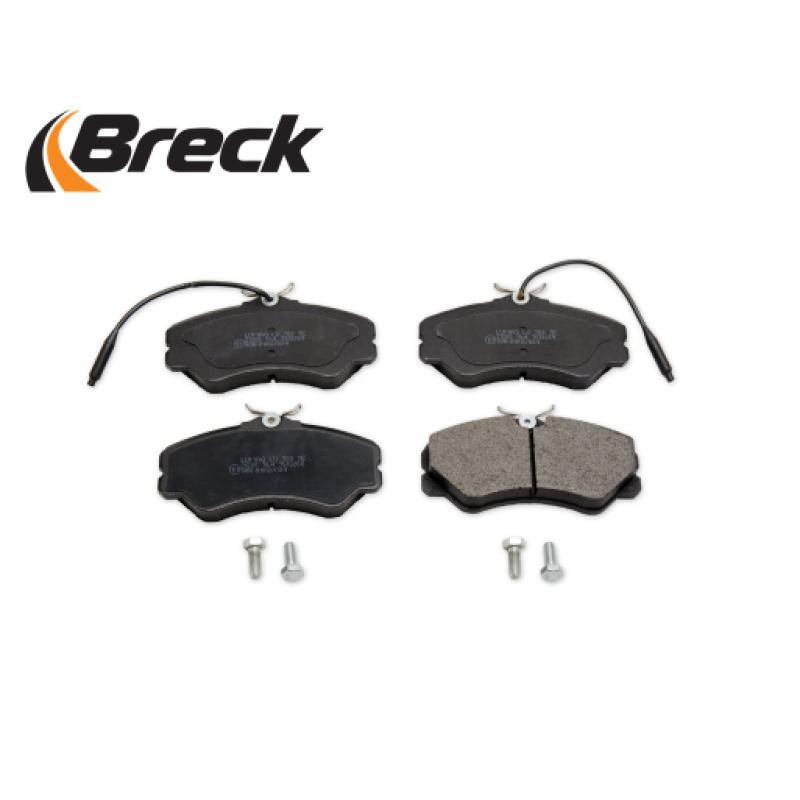 Jeu de 4 plaquettes de frein avant BRECK 21205 00 703 10 - Visuel 2