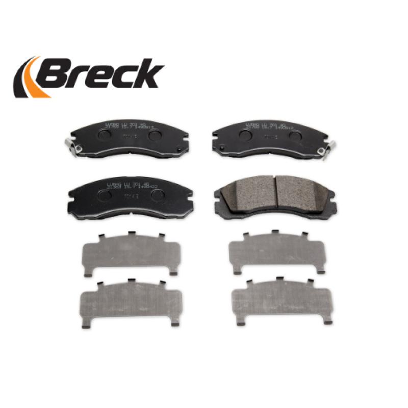Jeu de 4 plaquettes de frein avant BRECK 21363 00 701 10 - Visuel 2