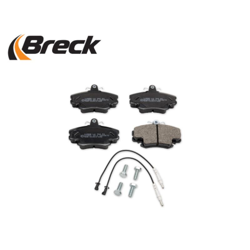Jeu de 4 plaquettes de frein avant BRECK 21463 00 702 10 - Visuel 2