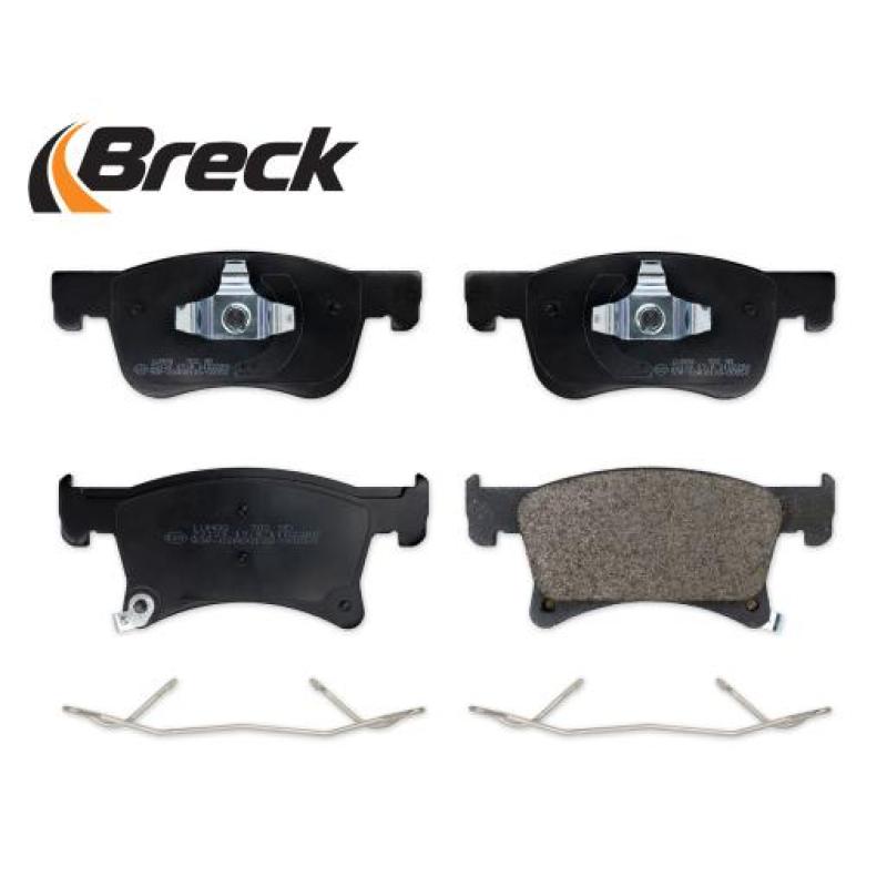Jeu de 4 plaquettes de frein avant BRECK 22123 00 702 00 - Visuel 2
