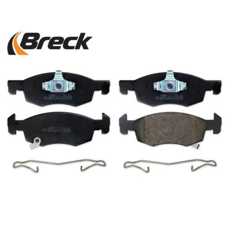 Jeu de 4 plaquettes de frein avant BRECK 22143 00 702 00 - Visuel 2