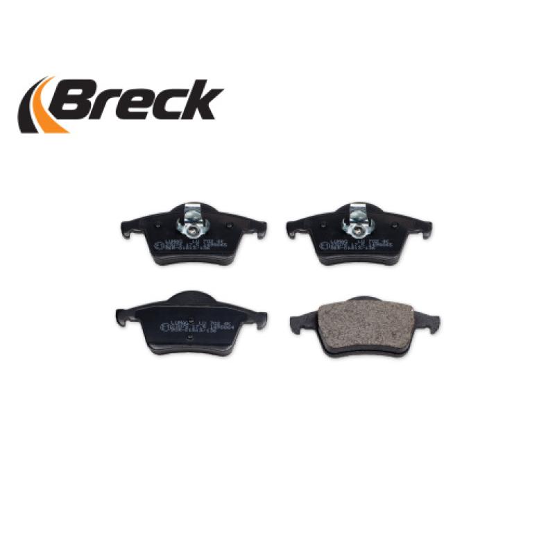 Jeu de 4 plaquettes de frein arrière BRECK 23076 00 702 00 - Visuel 2