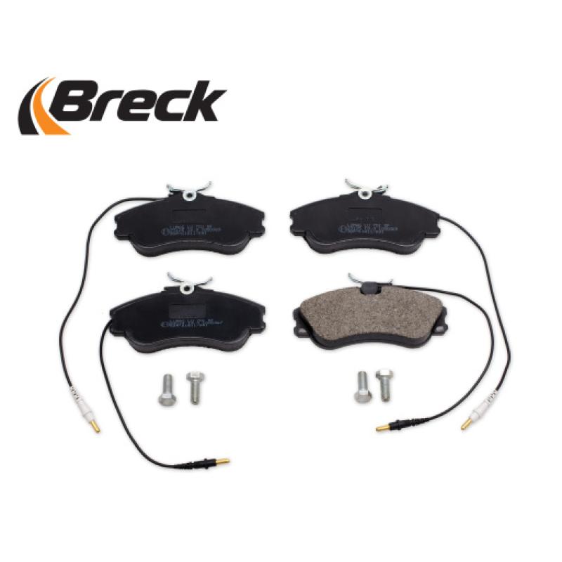 Jeu de 4 plaquettes de frein avant BRECK 23124 00 701 10 - Visuel 2