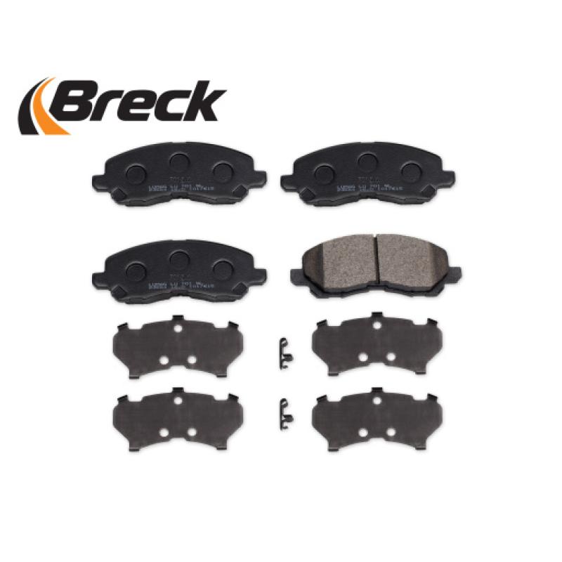 Jeu de 4 plaquettes de frein avant BRECK 23584 00 701 00 - Visuel 2