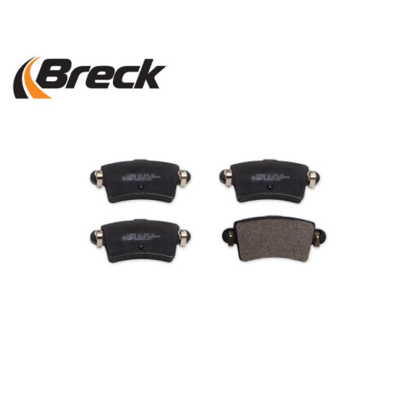 Jeu de 4 plaquettes de frein arrière BRECK 23669 00 703 10 - Visuel 2