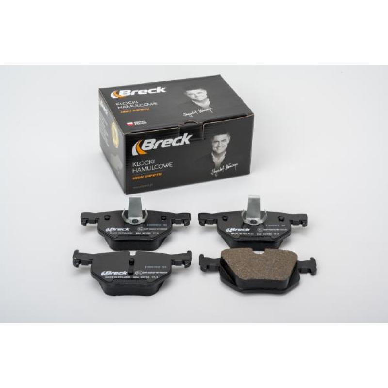 Jeu de 4 plaquettes de frein arrière BRECK 23732 00 554 00 - Visuel 1