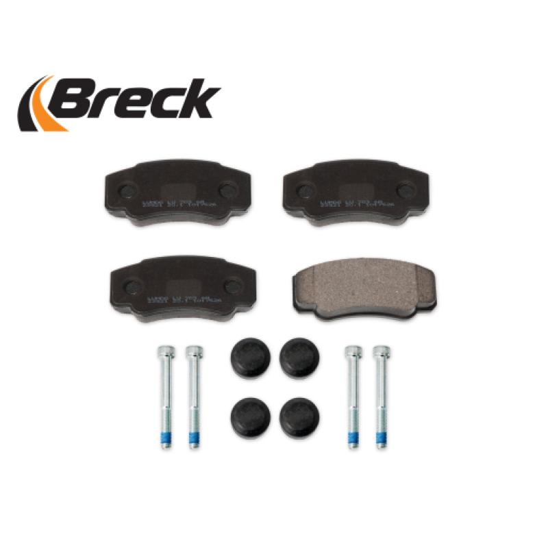 Jeu de 4 plaquettes de frein arrière BRECK 23921 00 703 00 - Visuel 2