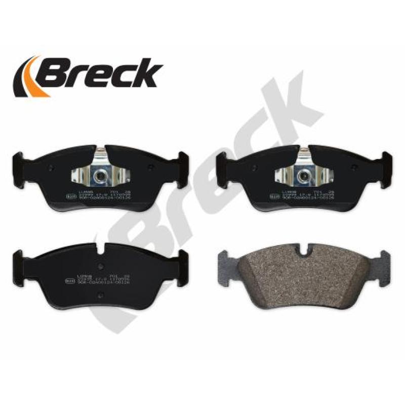 Jeu de 4 plaquettes de frein avant BRECK 23935 00 701 00 - Visuel 2