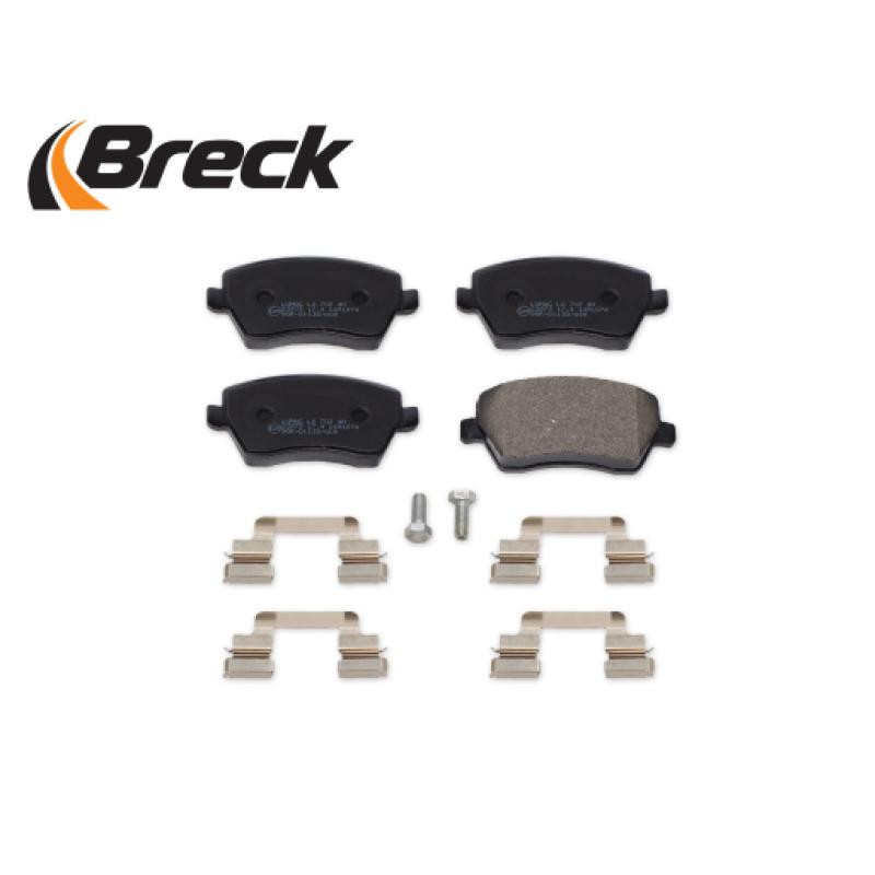 Jeu de 4 plaquettes de frein avant BRECK 23973 00 702 00 - Visuel 2