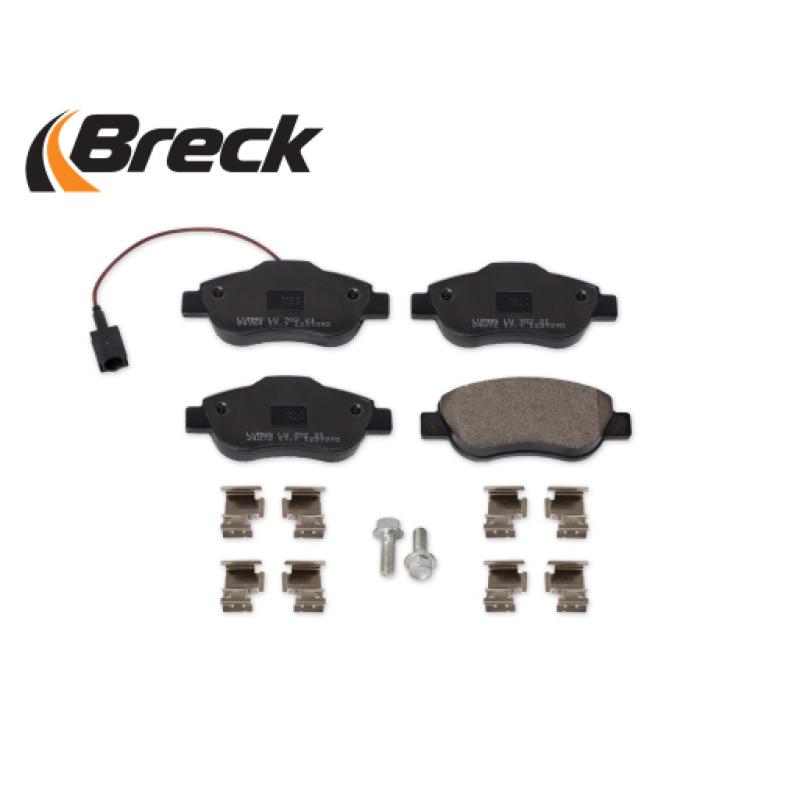 Jeu de 4 plaquettes de frein avant BRECK 24072 00 702 10 - Visuel 2