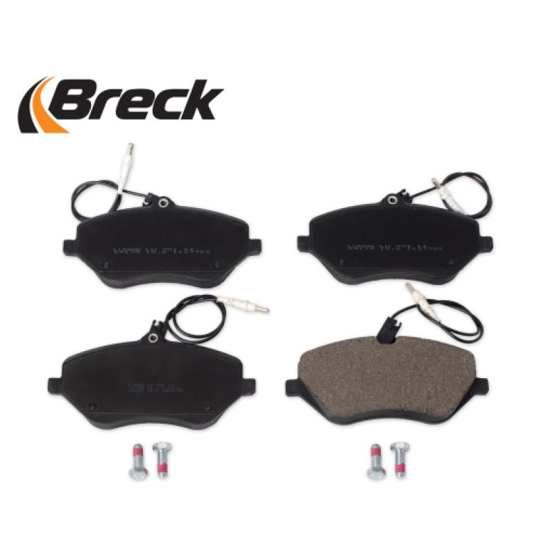 Jeu de 4 plaquettes de frein avant BRECK 24133 00 701 10 - Visuel 2
