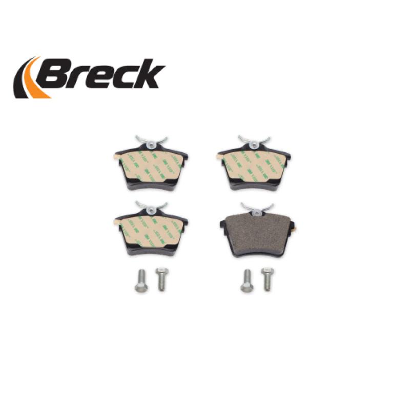 Jeu de 4 plaquettes de frein arrière BRECK 24135 00 704 00 - Visuel 2