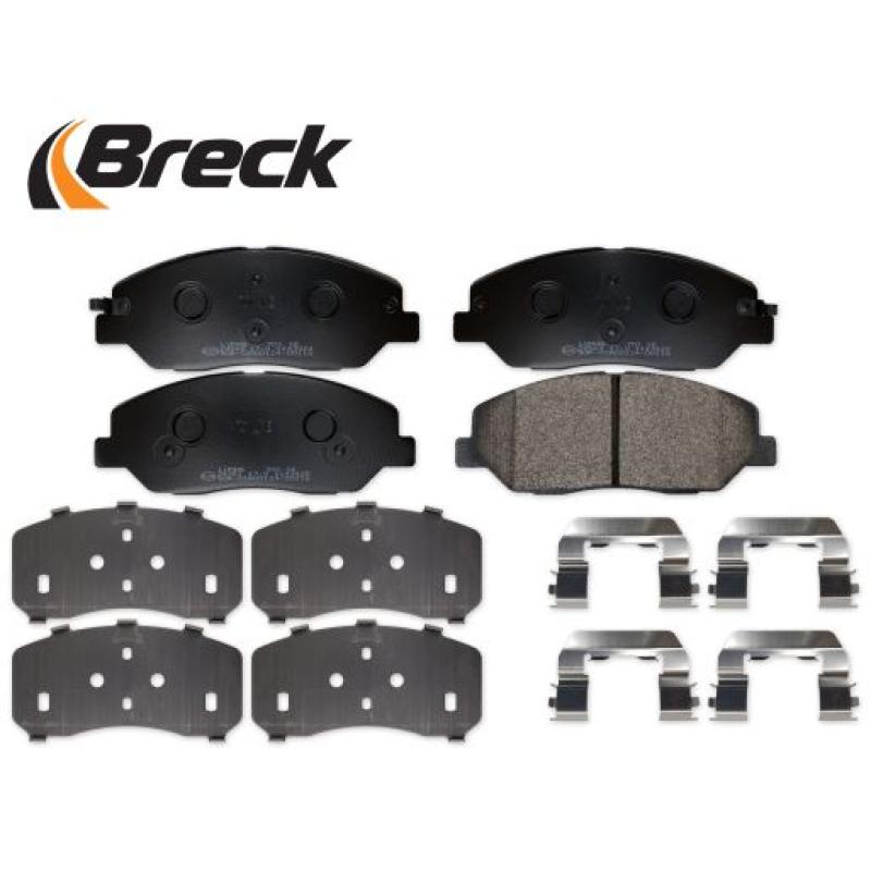 Jeu de 4 plaquettes de frein avant BRECK 24351 00 701 00 - Visuel 2