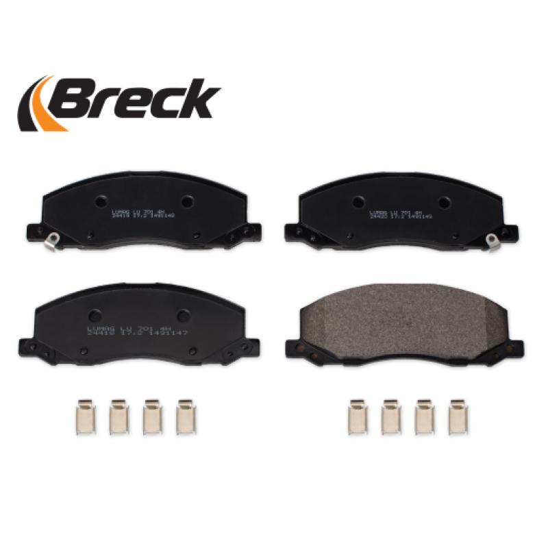 Jeu de 4 plaquettes de frein avant BRECK 24418 00 701 10 - Visuel 2
