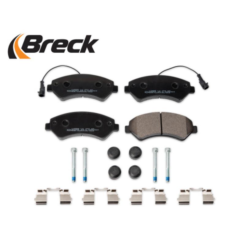 Jeu de 4 plaquettes de frein avant BRECK 24467 00 703 10 - Visuel 2