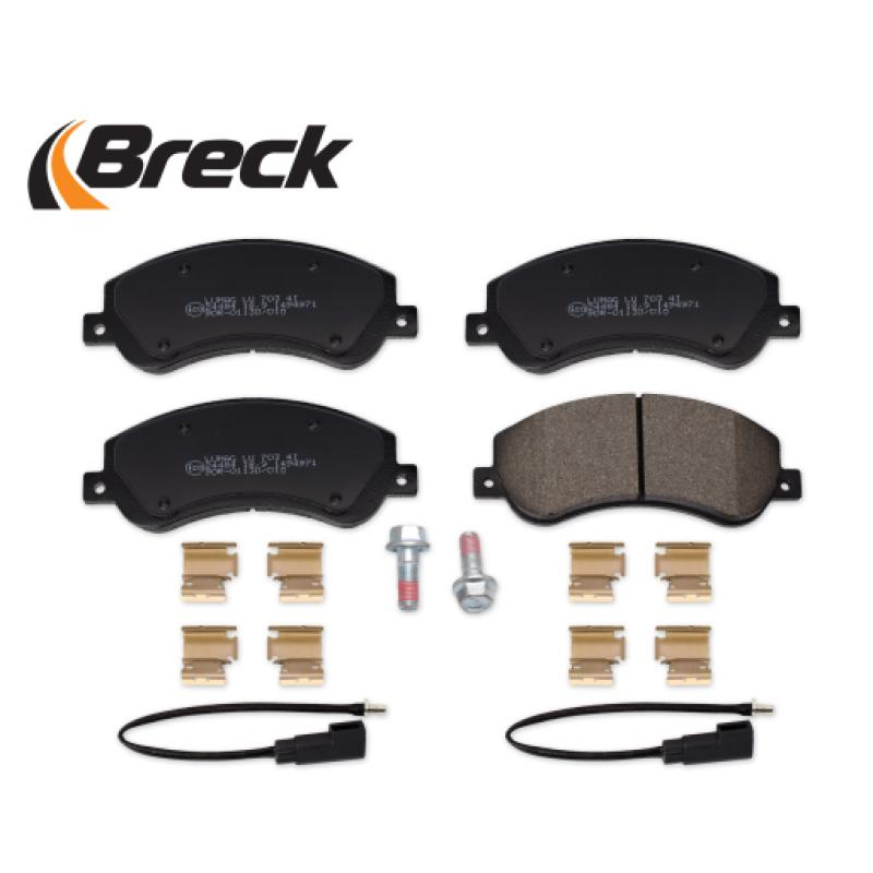 Jeu de 4 plaquettes de frein avant BRECK 24484 00 703 10 - Visuel 2