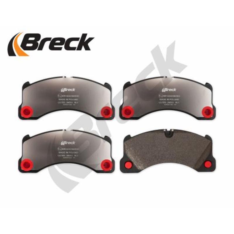 Jeu de 4 plaquettes de frein avant BRECK 24553 00 553 00 - Visuel 2
