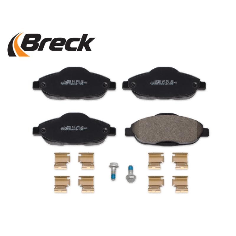 Jeu de 4 plaquettes de frein avant BRECK 24660 00 701 00 - Visuel 2