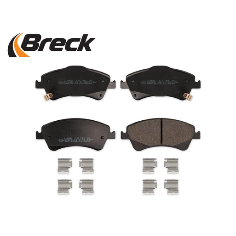 Jeu de 4 plaquettes de frein avant BRECK 24668 00 701 00 - Visuel 2