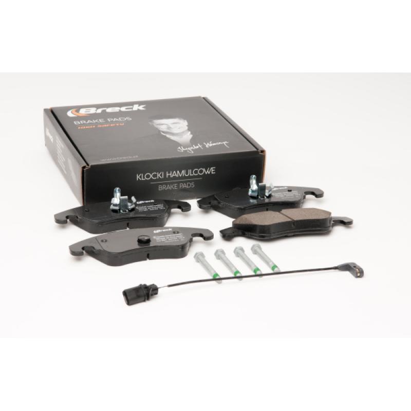 Jeu de 4 plaquettes de frein avant BRECK 24743 00 551 00 - Visuel 1