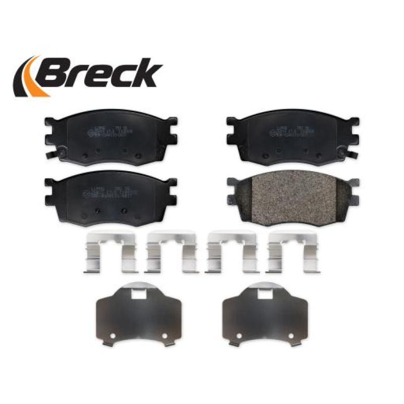 Jeu de 4 plaquettes de frein avant BRECK 25019 00 702 00 - Visuel 2