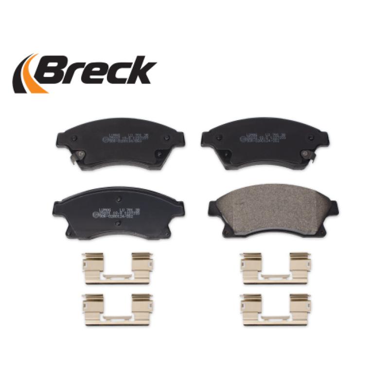 Jeu de 4 plaquettes de frein avant BRECK 25031 00 701 00 - Visuel 2