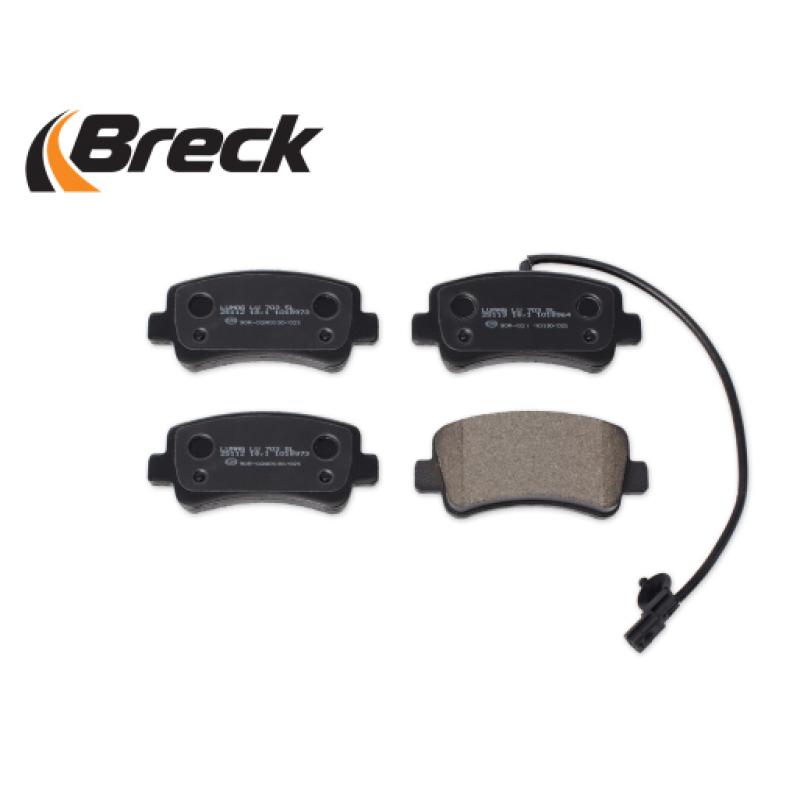 Jeu de 4 plaquettes de frein arrière BRECK 25112 00 703 10 - Visuel 2