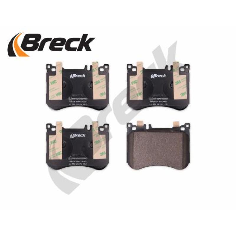 Jeu de 4 plaquettes de frein avant BRECK 25179 00 552 00 - Visuel 2