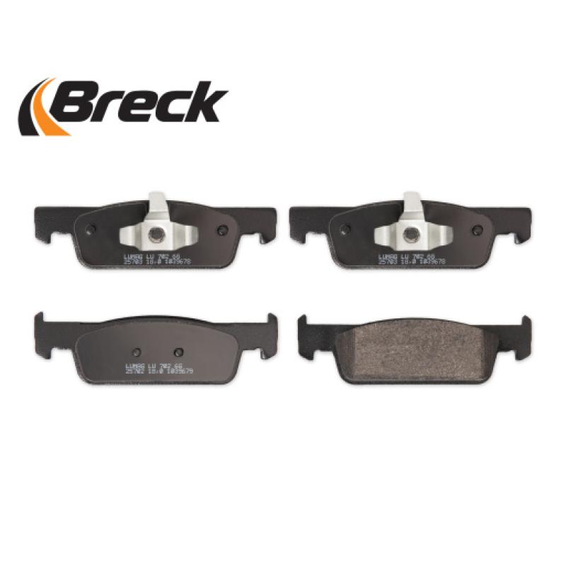 Jeu de 4 plaquettes de frein avant BRECK 25702 00 702 00 - Visuel 2