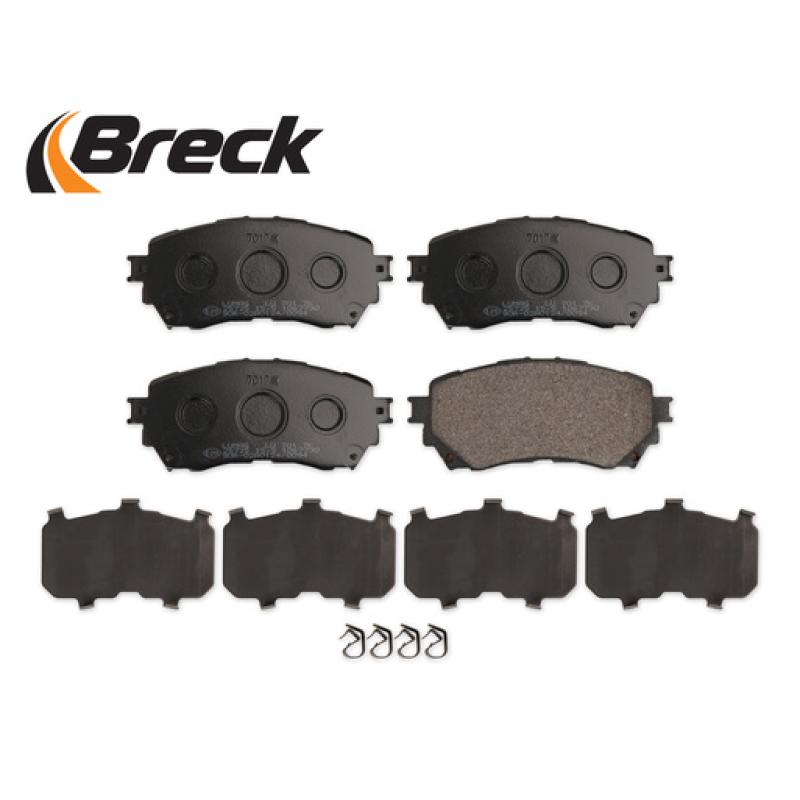 Jeu de 4 plaquettes de frein avant BRECK 25725 00 701 00 - Visuel 2