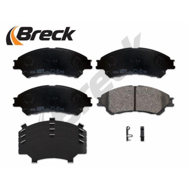Jeu de 4 plaquettes de frein avant BRECK 25979 00 701 00 - Visuel 2