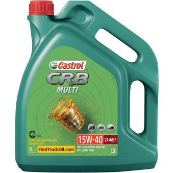 Huile moteur poids lourd CASTROL 15BA21