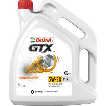 Huile moteur 5W30 GTX RN17 - 5L CASTROL 15CC30