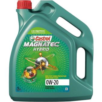 Huile moteur 0W20 MAGNATEC Hybrid – 5L CASTROL 15F24A