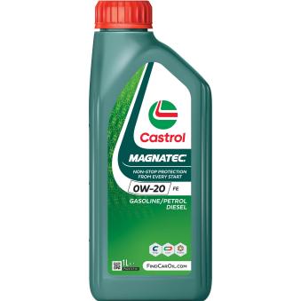 Huile moteur 0W20 MAGNATEC FE – 1L CASTROL 1608A6