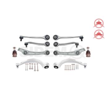 Kit de réparation, bras triangulaire SIDEM OEM 8K0407694NS1