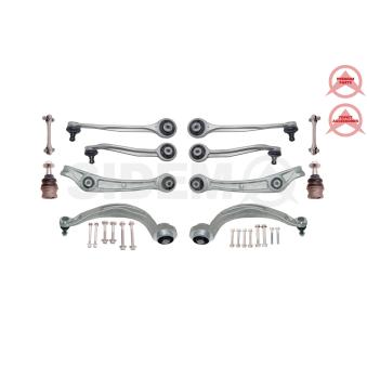 Kit de réparation, bras triangulaire SIDEM OEM 8K0407151DS2