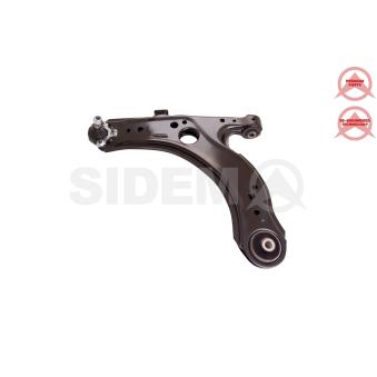 Triangle ou bras de suspension (train avant) SIDEM OEM 1J0407151CS1R