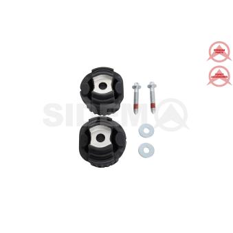 Silent bloc de suspension (train arrière) SIDEM OEM 2103505908