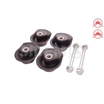 Suspension, corps de l'essieu SIDEM 863302 SET