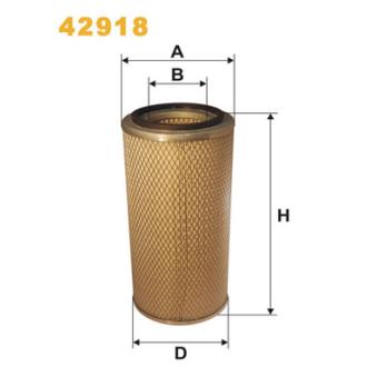 Filtre à air WIX FILTERS OEM PE322