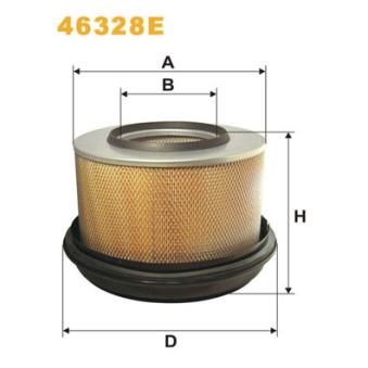 Filtre à air WIX FILTERS OEM 93152006