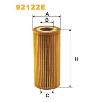 Filtre hydraulique, boîte automatique WIX FILTERS OEM 1521527 Filtre hydraulique, boîte automatique WIX FILTERS OEM 1521527