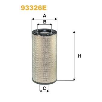 Filtre à air WIX FILTERS OEM 1903669