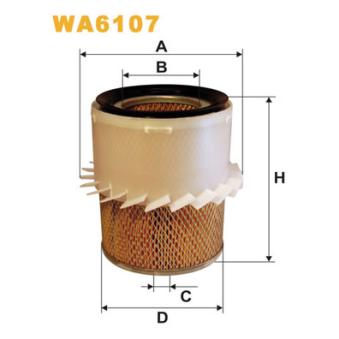 Filtre à air WIX FILTERS OEM 1780172010