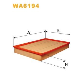 Filtre à air WIX FILTERS OEM 13711287480