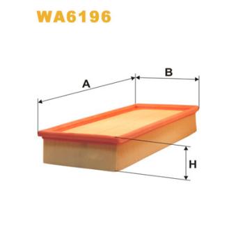 Filtre à air WIX FILTERS OEM 13721738463 Filtre à air WIX FILTERS OEM 13721738463