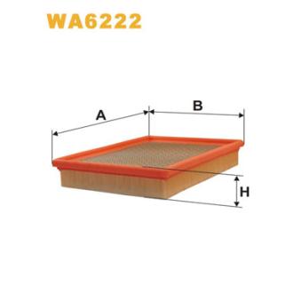 Filtre à air WIX FILTERS OEM 25099149