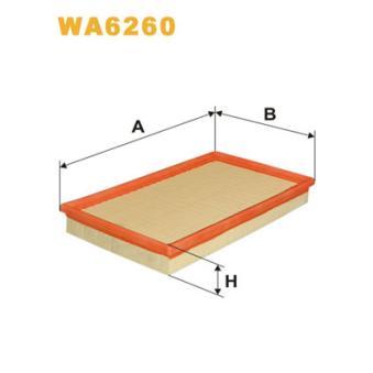 Filtre à air WIX FILTERS OEM 2246416